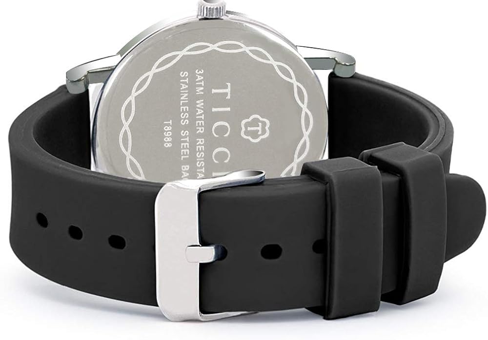 TICCI Unisex Men Women Medical Quartz Watch Arabic Numerals Military Time Easy Read Dial Silicone Band Waterproof for Students Doctors Nurses - Image 4